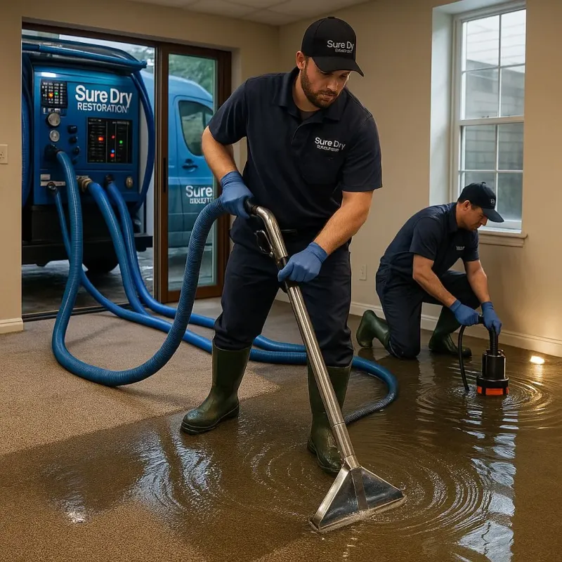 Water Extraction and Removal process in Roessleville, NY